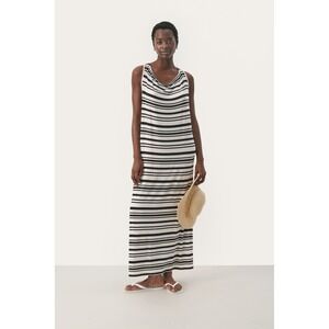Part Two Gekka Dress Striped Sleeveless Maxi Dress‎ XS Travel Resortwear Coastal